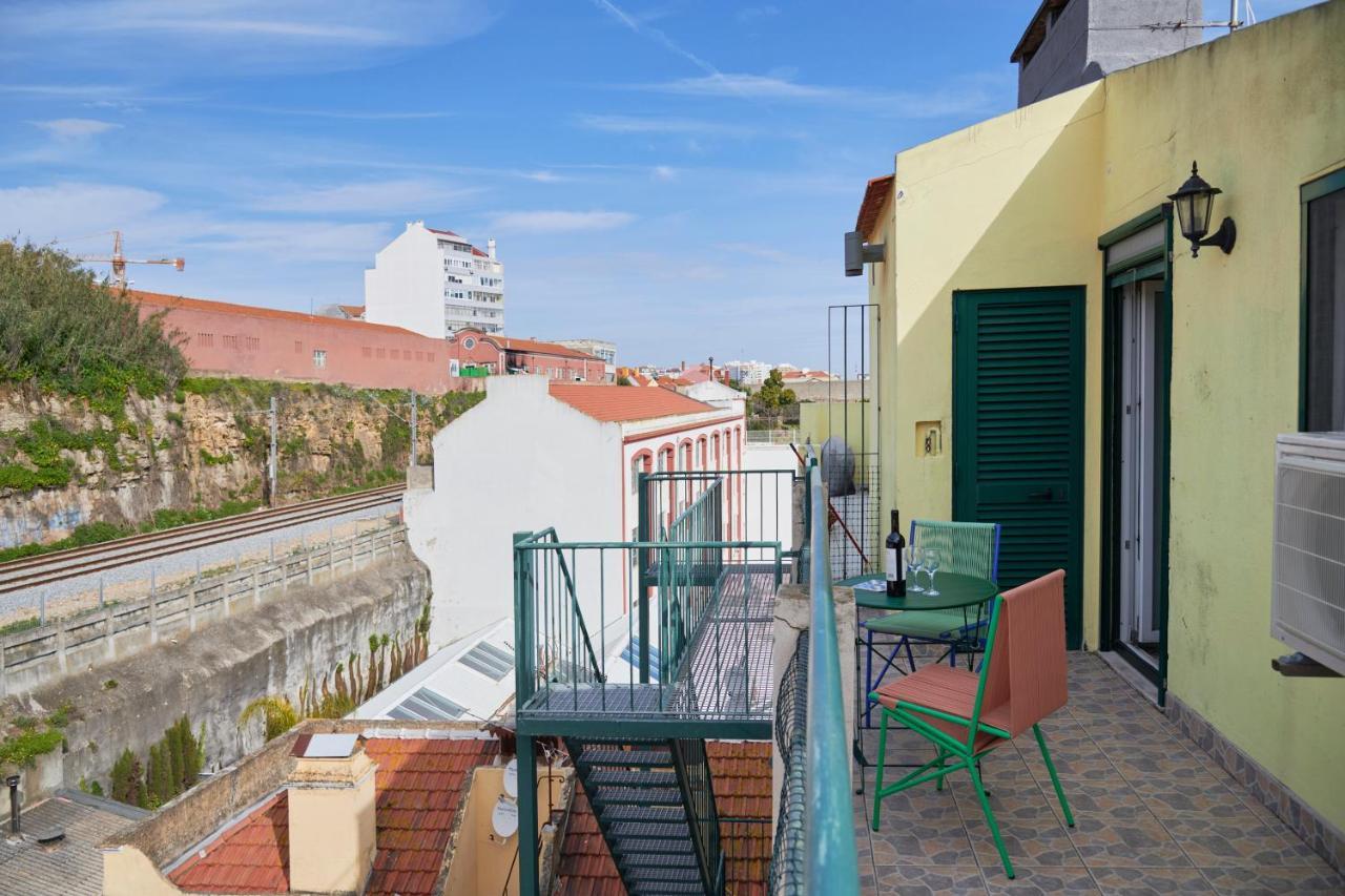 Bright Apt W Balcony, Ac, Parking, By Timecooler Lisboa Exteriör bild